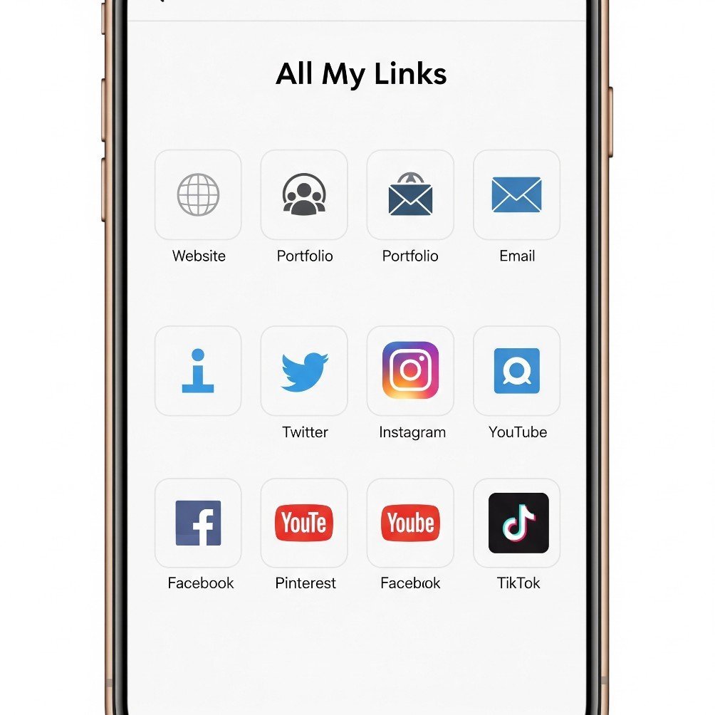 🌍 7. Link-in-Bio Smart Interactive website