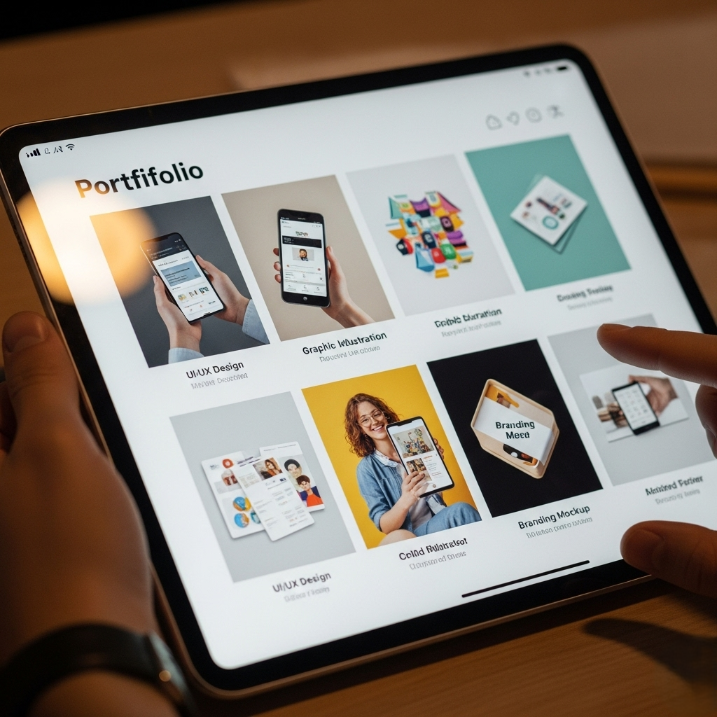 🗂️ 8. Digital Portfolio Creation